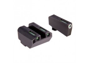 TRUGLO TFX Tritium Sight Set Glock Sm Frame Suppressor Height